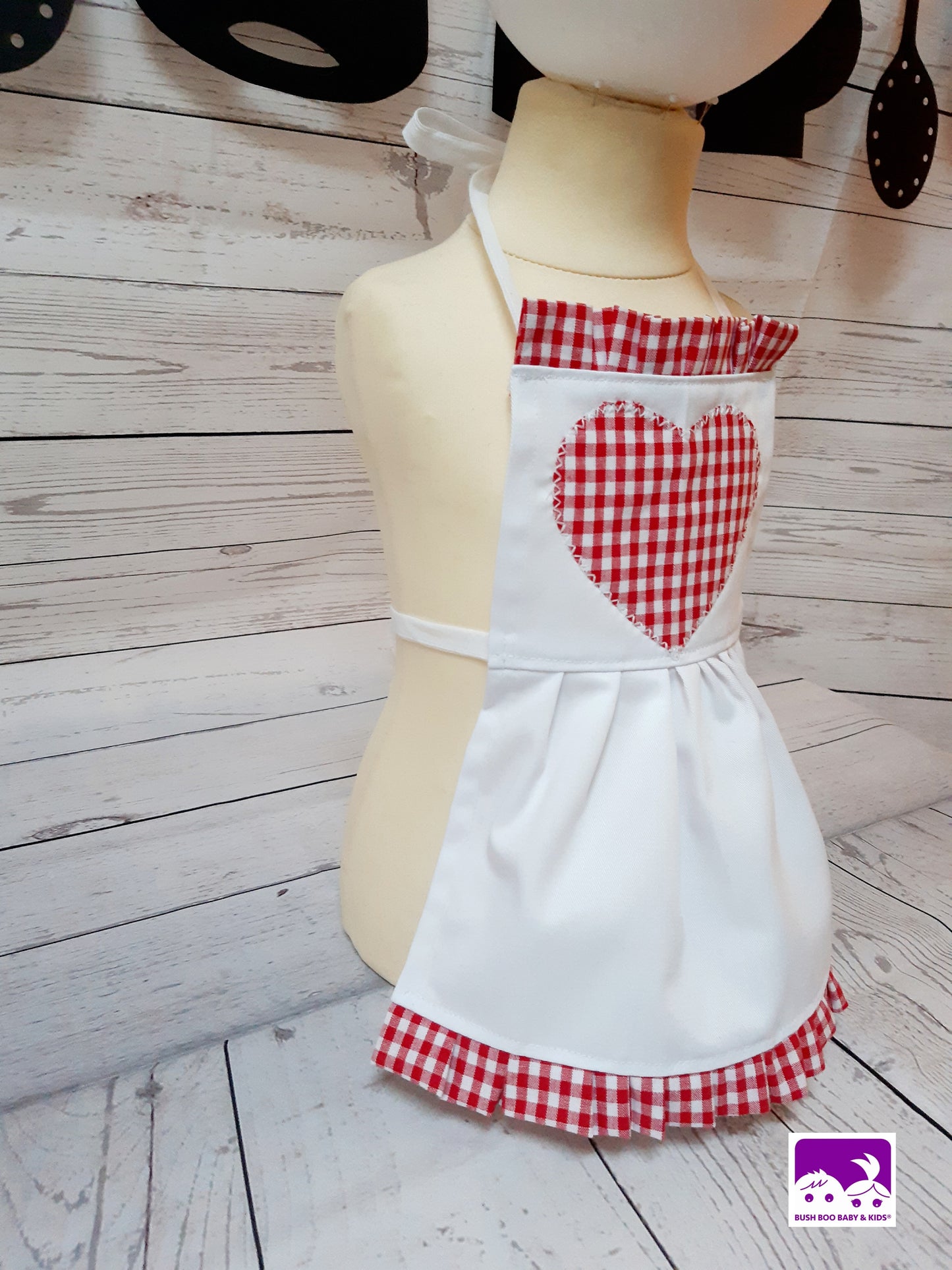 Cakesmash Baby Chef Red outfit baby Baker baby cook photo prop Costume chef hat bakers costume girls apron baby hat & apron photo-prop set