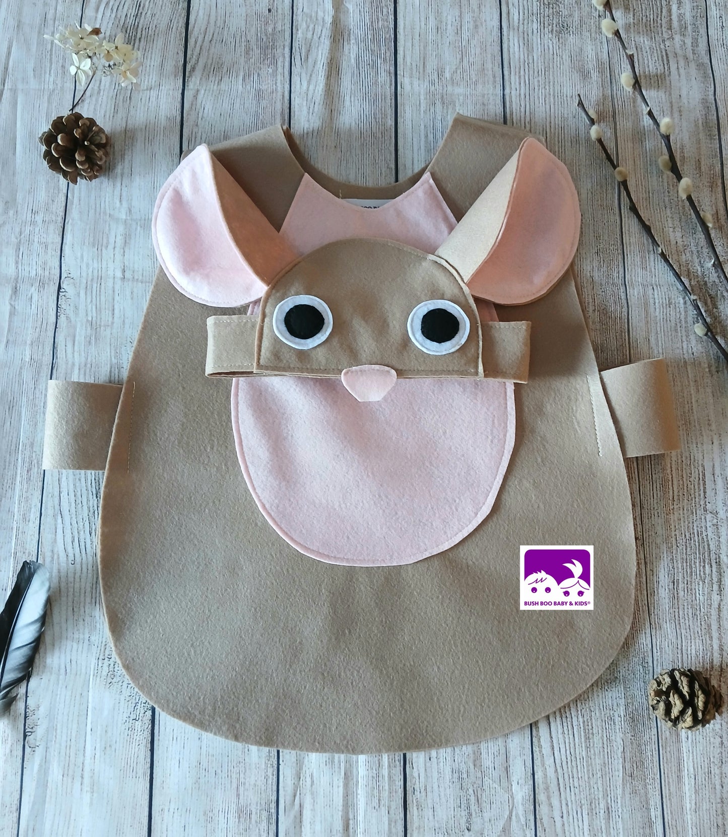 Kids Little Mouse Costume World Book Day