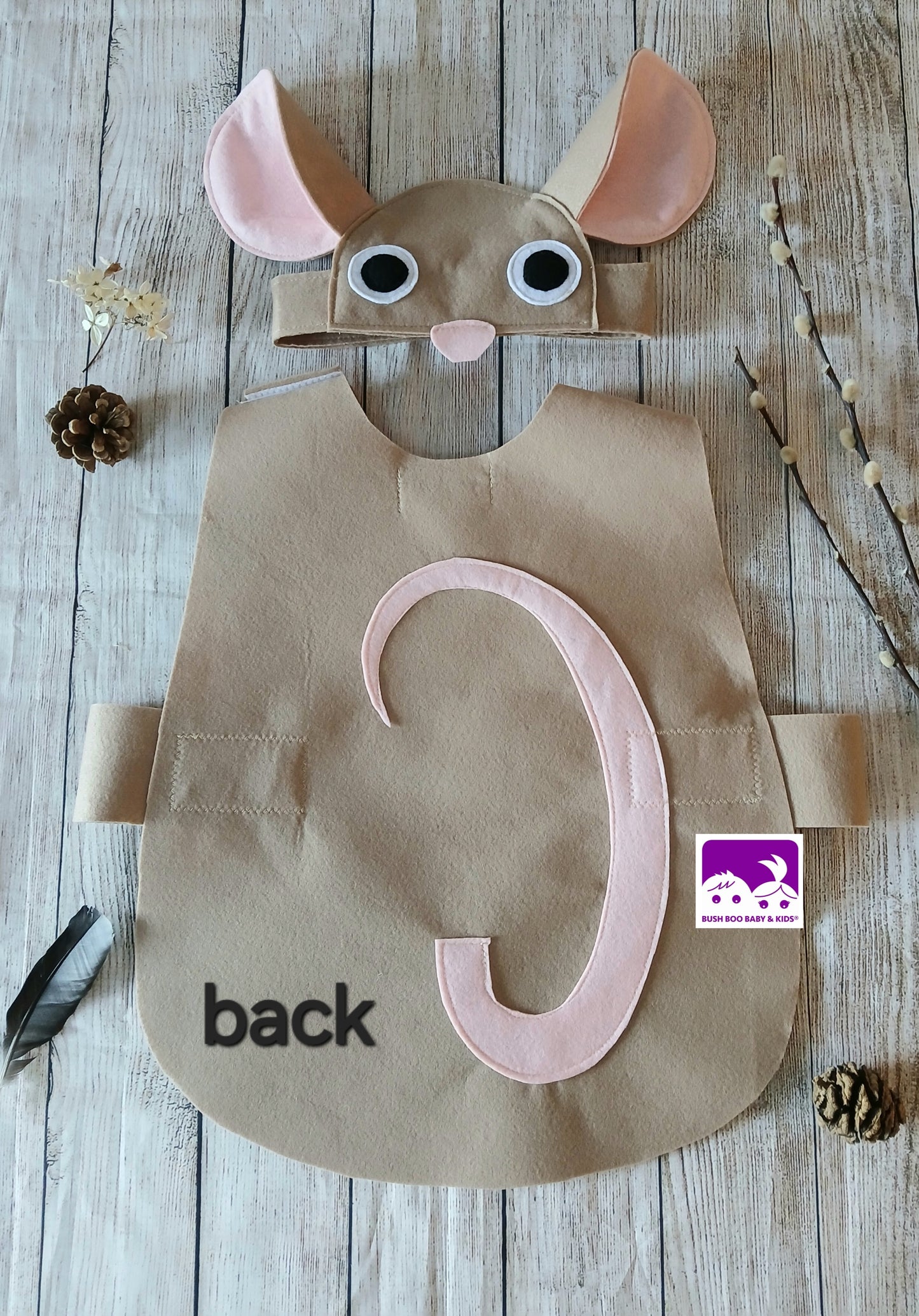 Kids Little Mouse Costume World Book Day