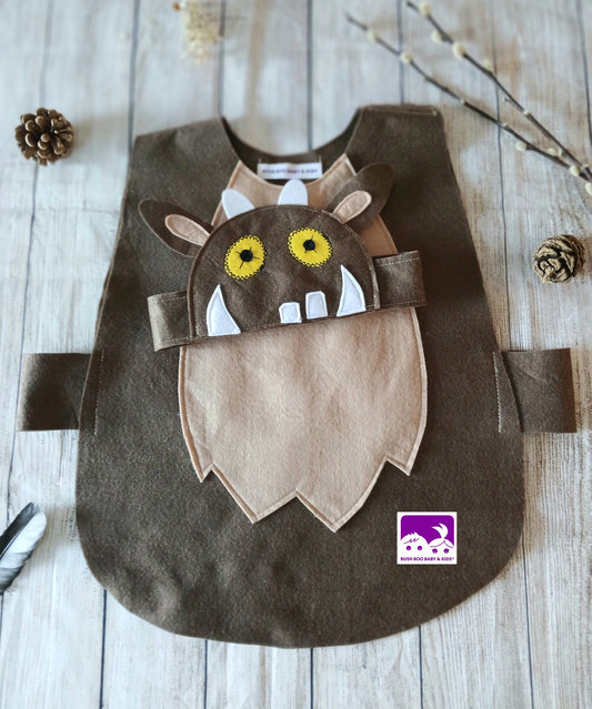 Kids Brown Beasty Costume World Book Day
