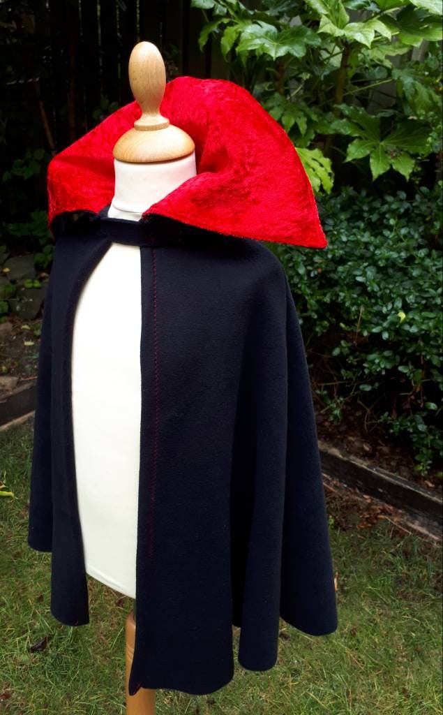 Halloween Dracula Costume Childrens Halloween Vampire Dressup kids dracula cape kids dracula mask Vampire cape mask Dracula cape costume