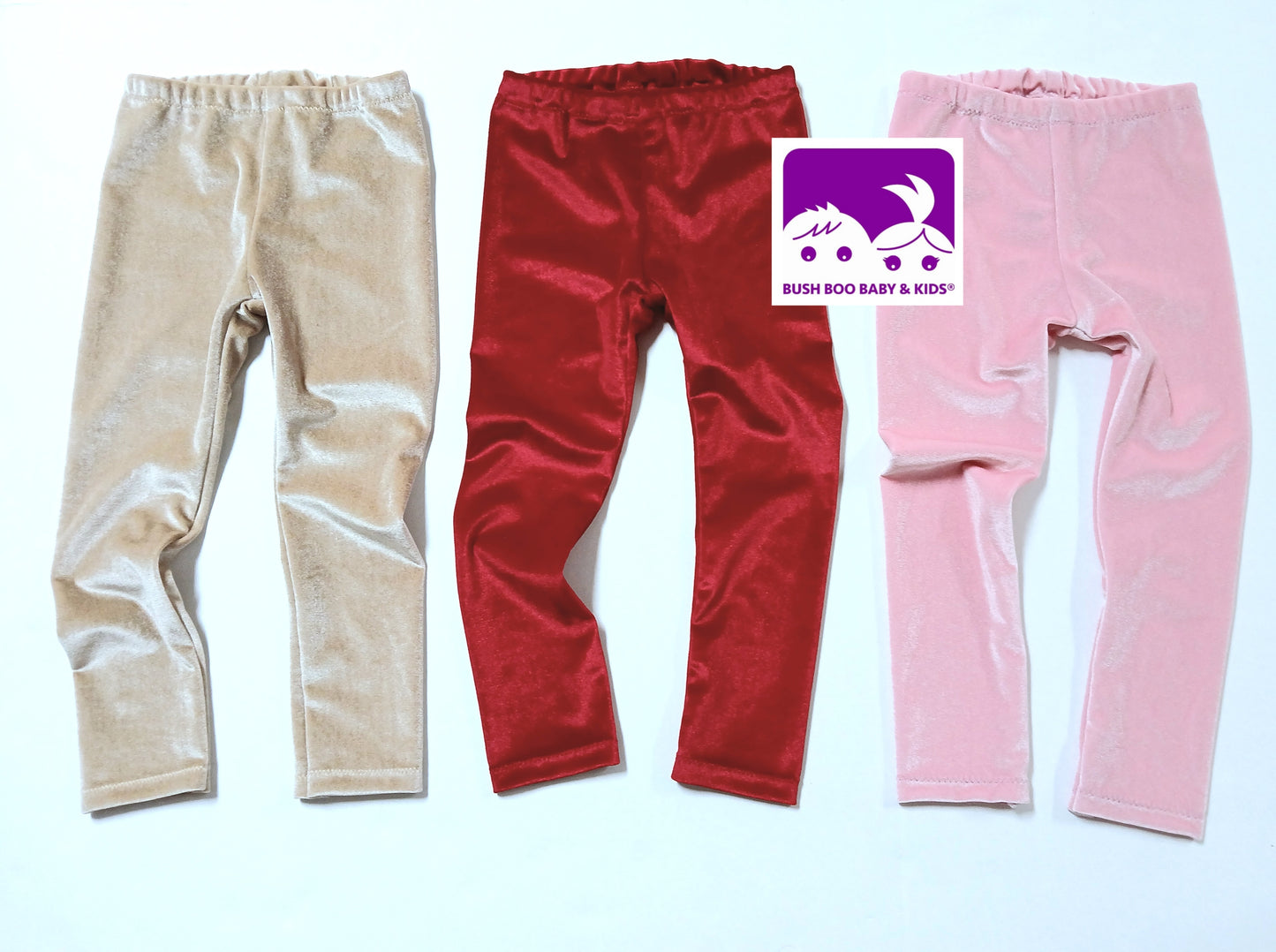 Children's Velvet Leggings,Baby leggings for Christmas,Kids Red Velvet,Gold Velvet,Pink Velvet leggings/pants , Ages 6 mths to 10 years
