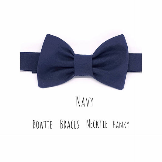 Navy Dickie Bow Tie,Boys Navy BowTie, Navy Baby Bowtie,Kids Cotton Bowtie,Navy Plain Bowtie,Toddler Bow tie,Kids Bow Tie,Pageboy,Ring Bearer