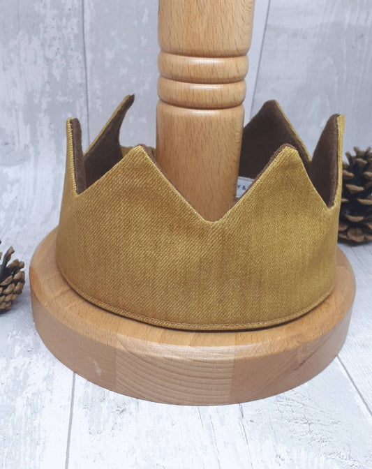 Kids Gold Denim party crown baby gold party crown gold birthday crown kids crown kings crown queens crown princes crown boys crown