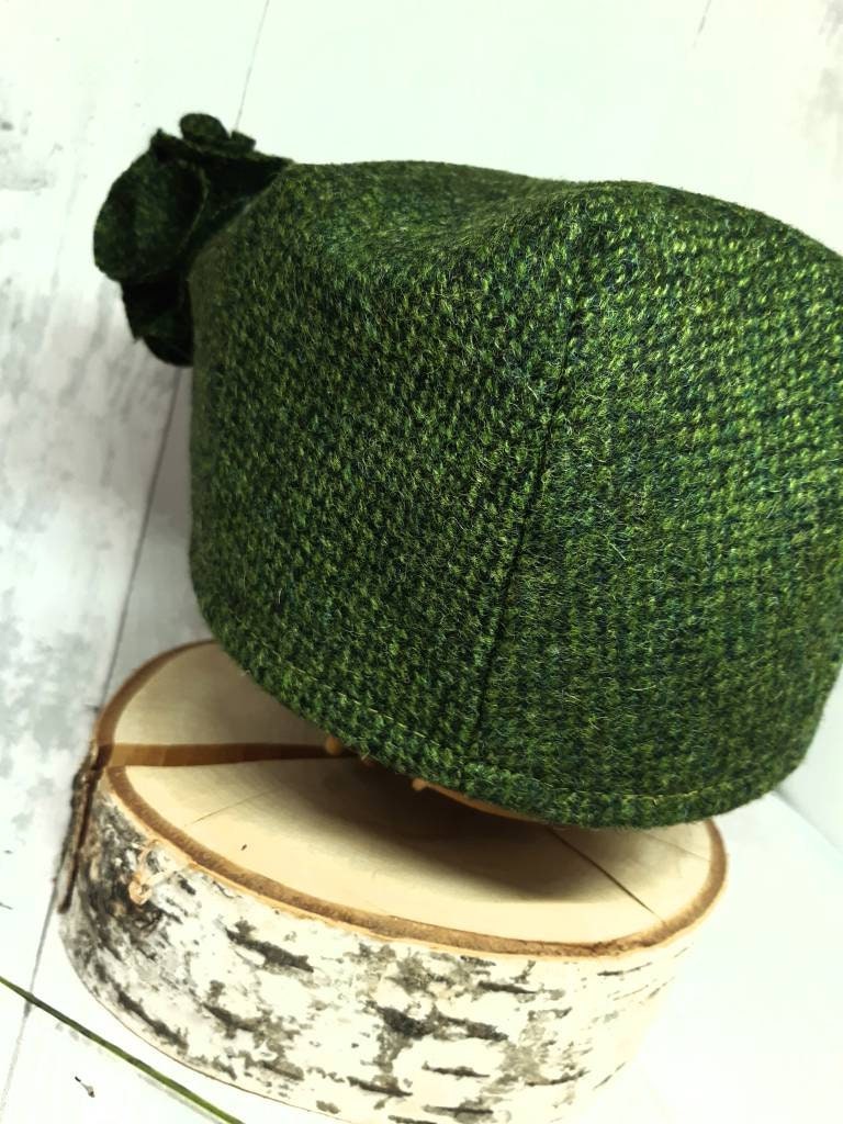 Baby Forest Green Tweed Wool Flat Cap,green Flatcap, Newborn flat cap,Boys Flat Cap,kids  Forest green flatcap,equestrian Cap,photo prop