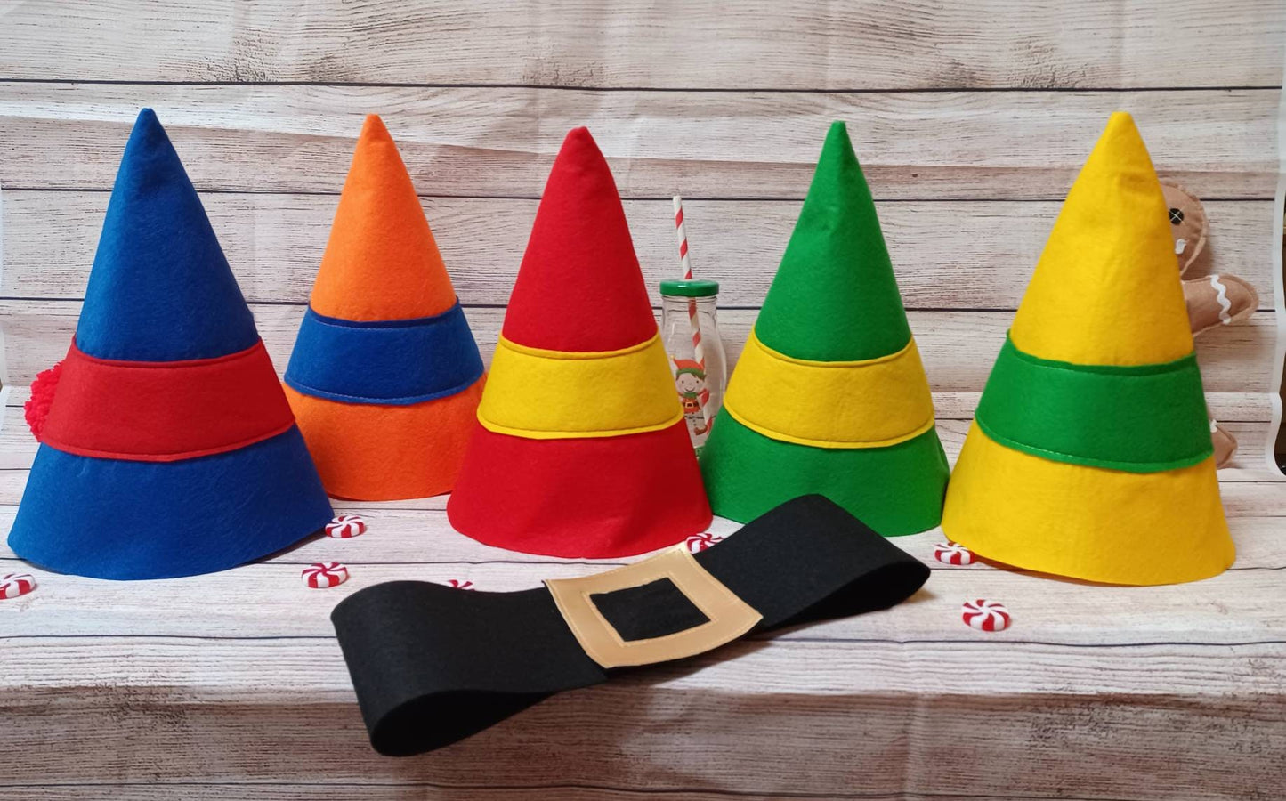 Christmas Elf Hat Elf hat Elves hat childrens elf hat baby elf hat gnome hat gonk hat baby gnome hat adult elf hat elf black belt elf day