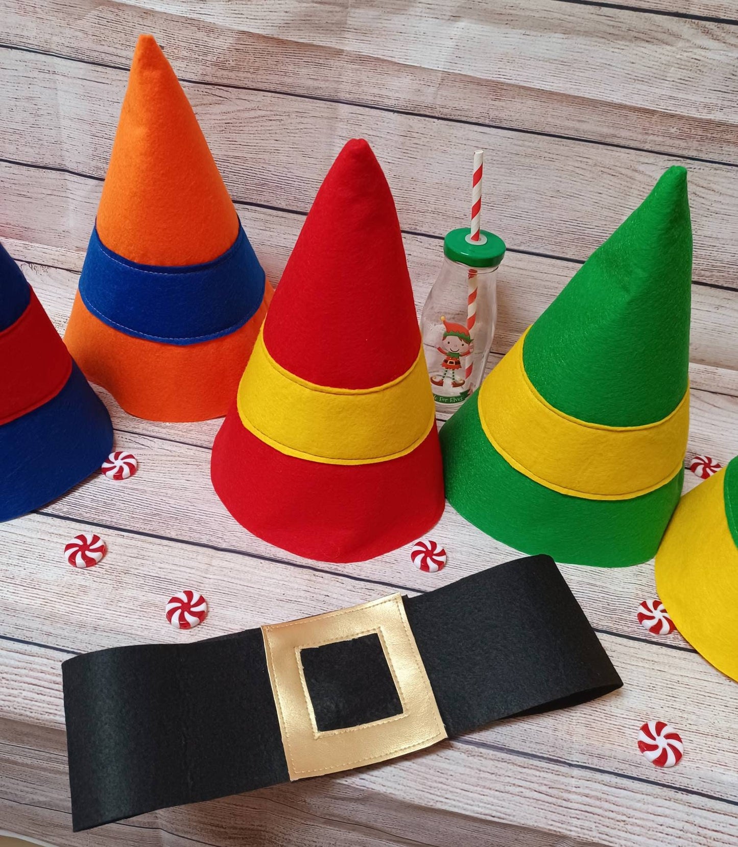 Christmas Elf Hat Elf hat Elves hat childrens elf hat baby elf hat gnome hat gonk hat baby gnome hat adult elf hat elf black belt elf day