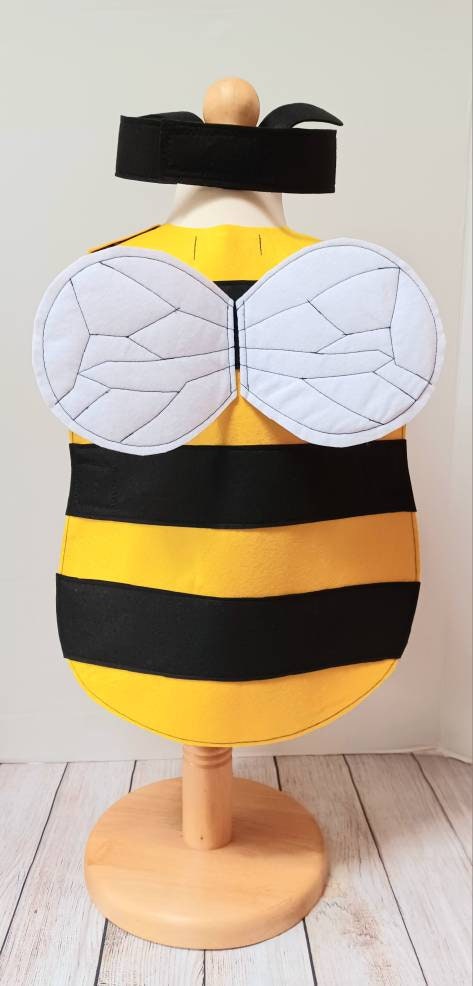 Kids bumble bee costume bee outfit bee headband buzzy bee costume baby bee costume little critter costume mini beast hat world book day