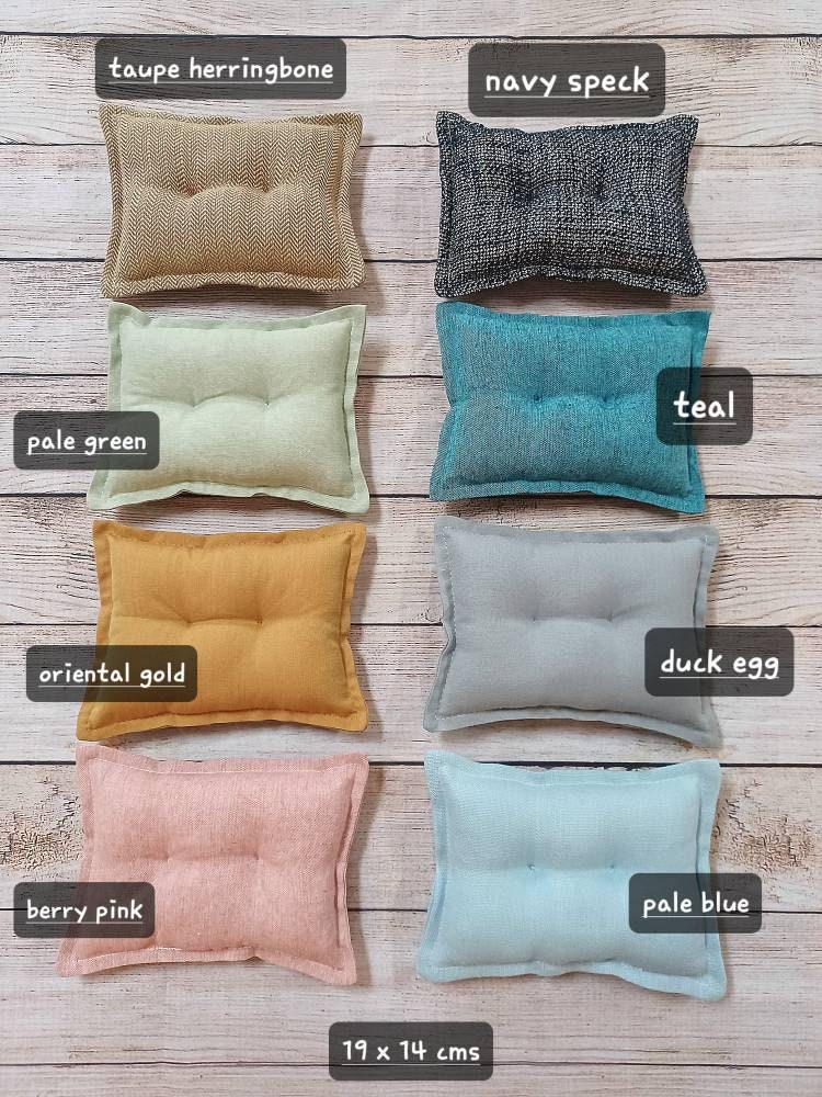 Newborn Linen Cotton Pillow Newborn Posing Pillow Newborn Photography props Newborn props for photography Newborn Posing cushion mix colour