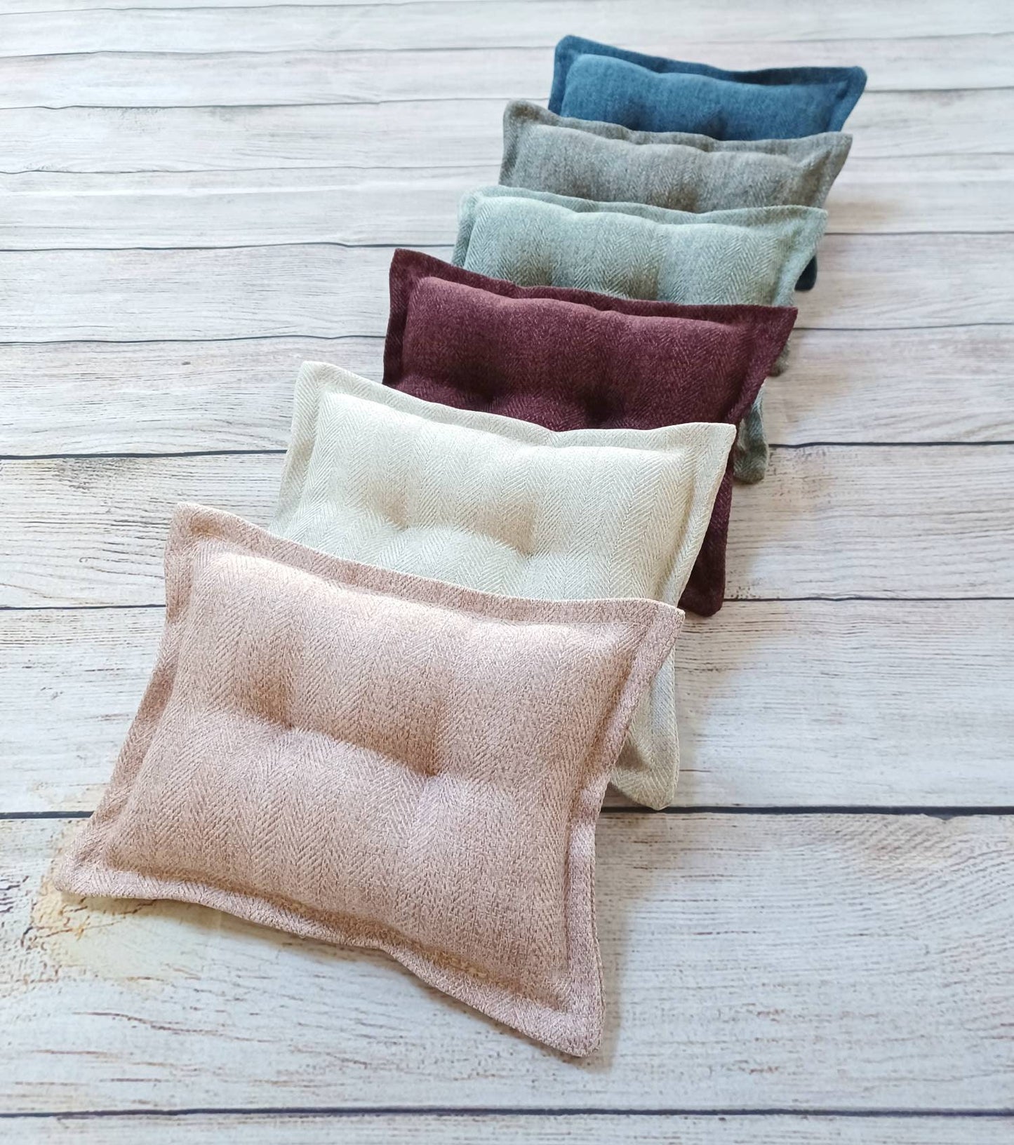 Newborn herringbone Pillow, Newborn Posing Pillow Newborn Photography props Newborn props for photography Newborn Posing cushion mix colour