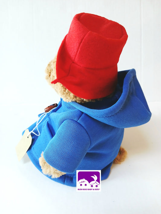 Plush Bear Toy outfit , Bear costume blue coat & red hat